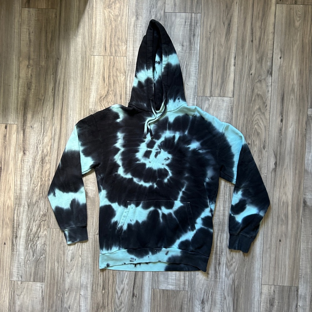 Zumiez Blue Tie-Dye Hoodie